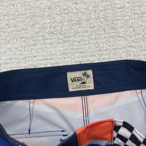 Vans Mens Windlass Swim Surf Boardshorts Youth Boys Sz 24 Beach Surf Skater NWT* - Picture 6 of 9